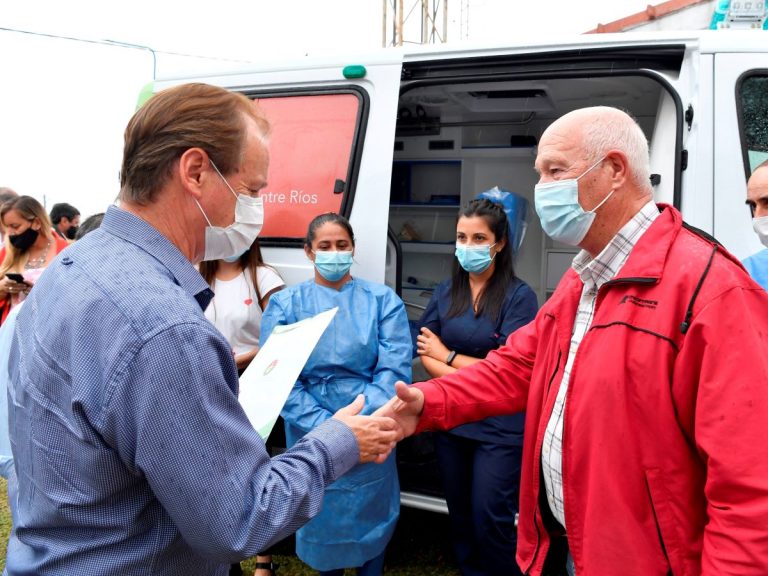 Bordet: “Realizamos una inversión histórica para fortalecer la red de ambulancias”