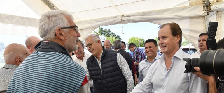 Bordet con Domínguez: “Siempre hemos estado al lado de nuestros productores”
