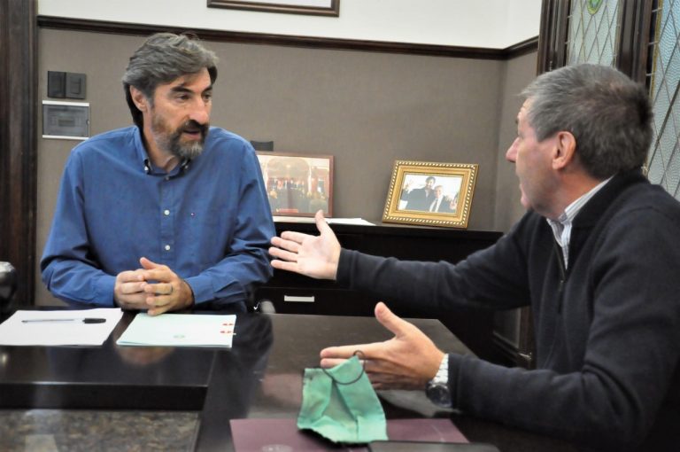 Giano y Ballay analizaron el proyecto que regulariza las situaciones laborales en la Cafesg