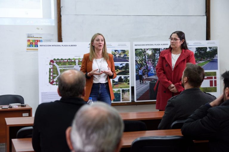 Pondrán en valor de la plaza Alberdi