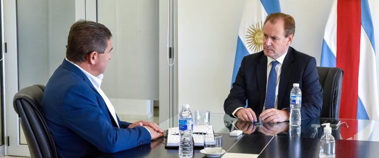 Bordet definió obras para Diamante con el intendente Darrichón