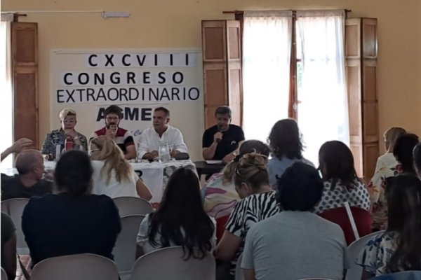 Agmer rechazó la oferta salarial y exigió un aumento del 25%