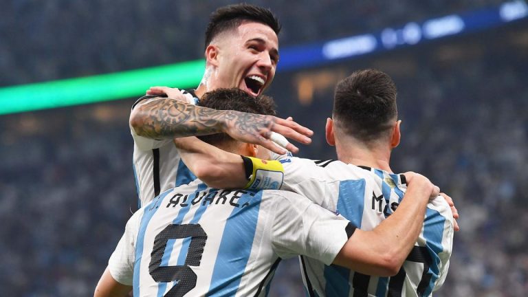 Argentina finalista en Qatar: goleada a Croacia con Messi y Julián estelares