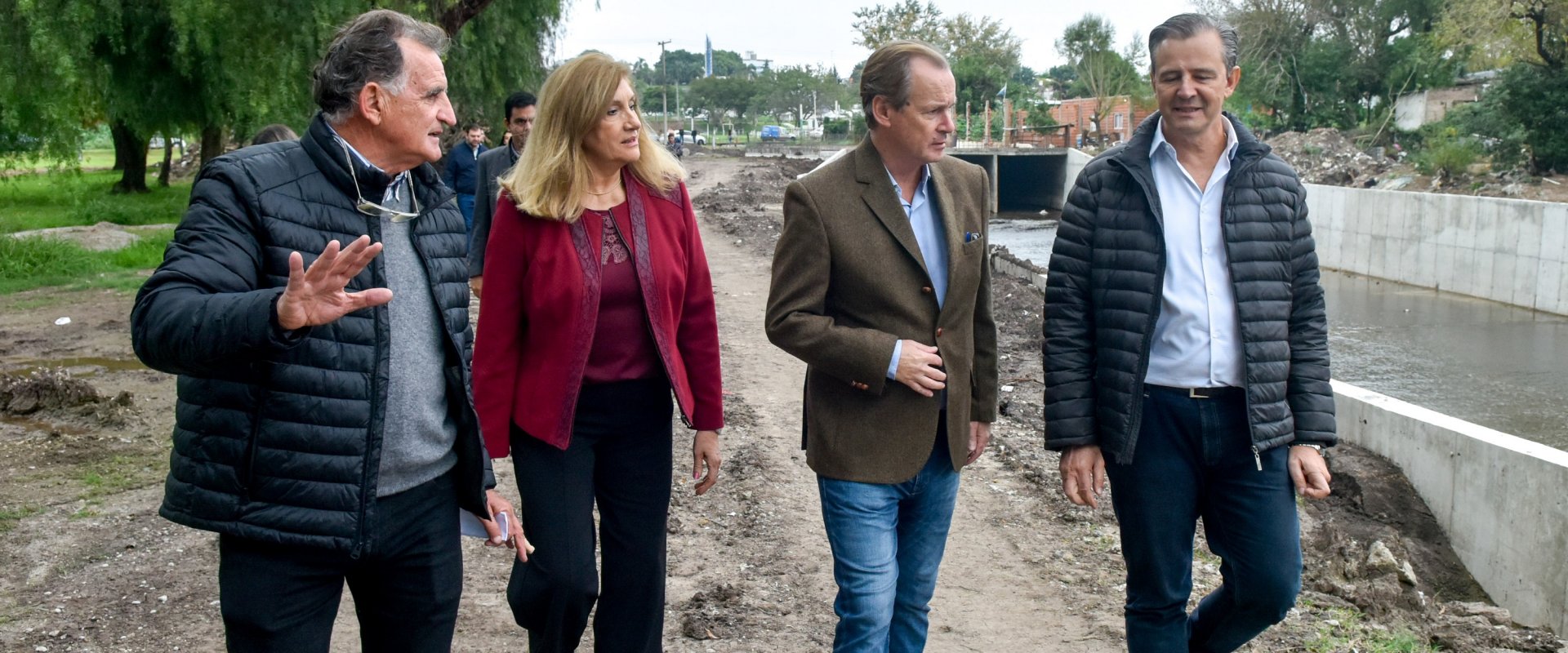 Junto a Bahl, Bordet valoró la planificación urbana para mejorar la calidad de vida en las ciudades