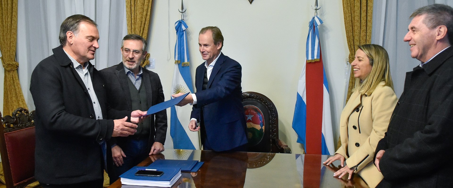 Bordet anunció el llamado a licitación pública nacional para la construcción del Centro Tecnológico Nacional del Arroz