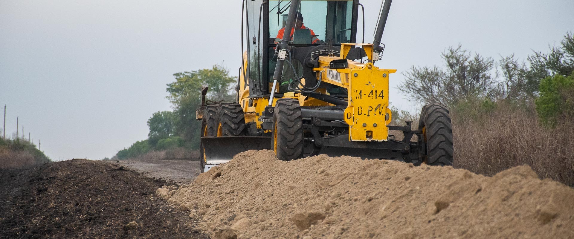 Consolidan un importante camino productivo del centro del departamento Paraná