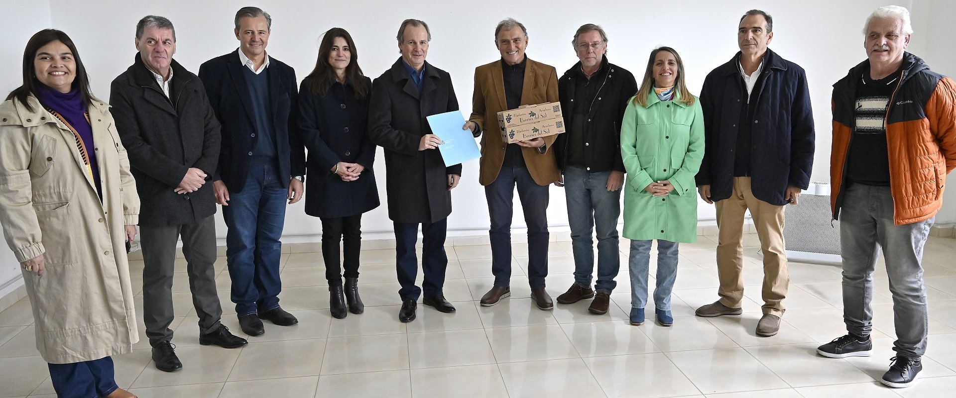 Bordet entregó un aporte para la producción de arándanos