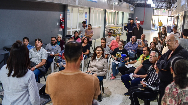 La Municipalidad informó a los vecinos sobre la obra integral de Cuenca La Santiagueña