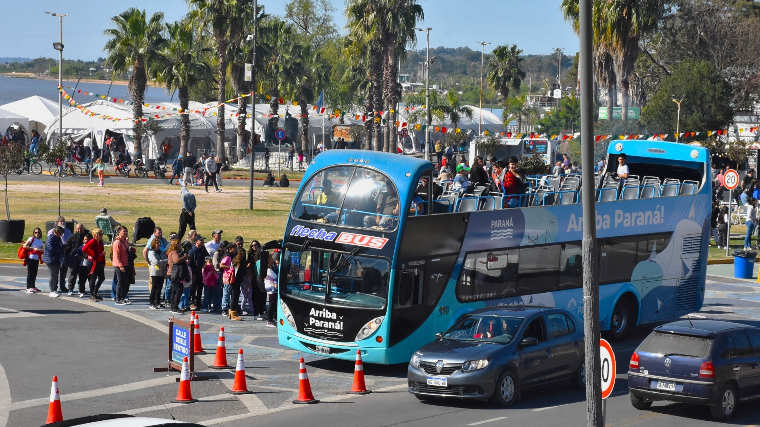 El Paraná Bus Turístico cumplió un nuevo objetivo solidario