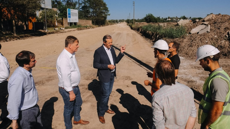 Avanza la obra de calle Hernandarias