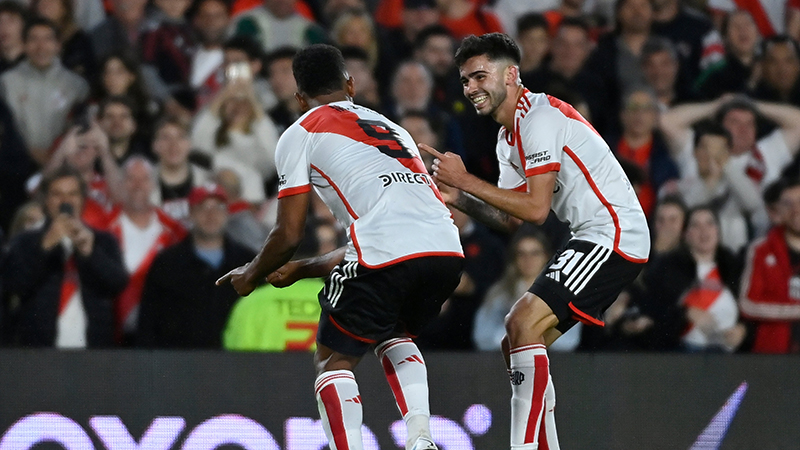 River estiró a 20 los triunfos consecutivos en el estadio Monumental