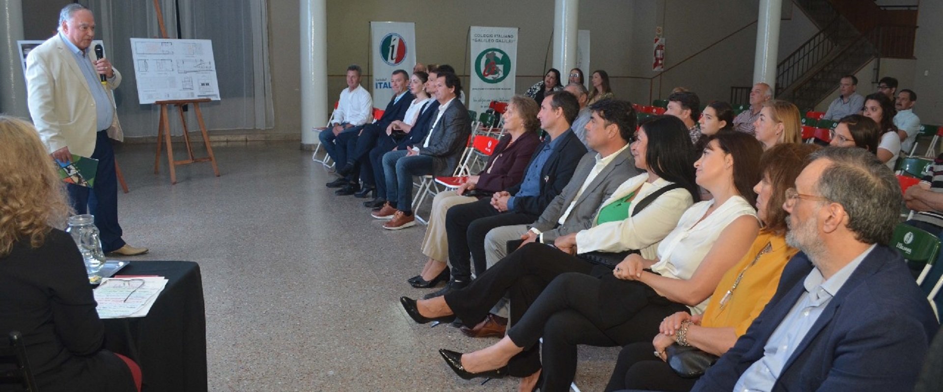 La Sociedad Italiana de Paraná presentó a la comunidad el proyecto de refuncionalización del ex Cine Rex