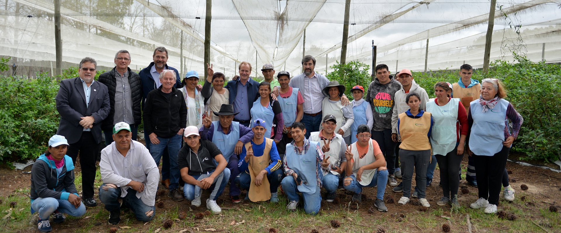 Bordet valoró la influencia de la producción arandanera en el crecimiento de la economía entrerriana