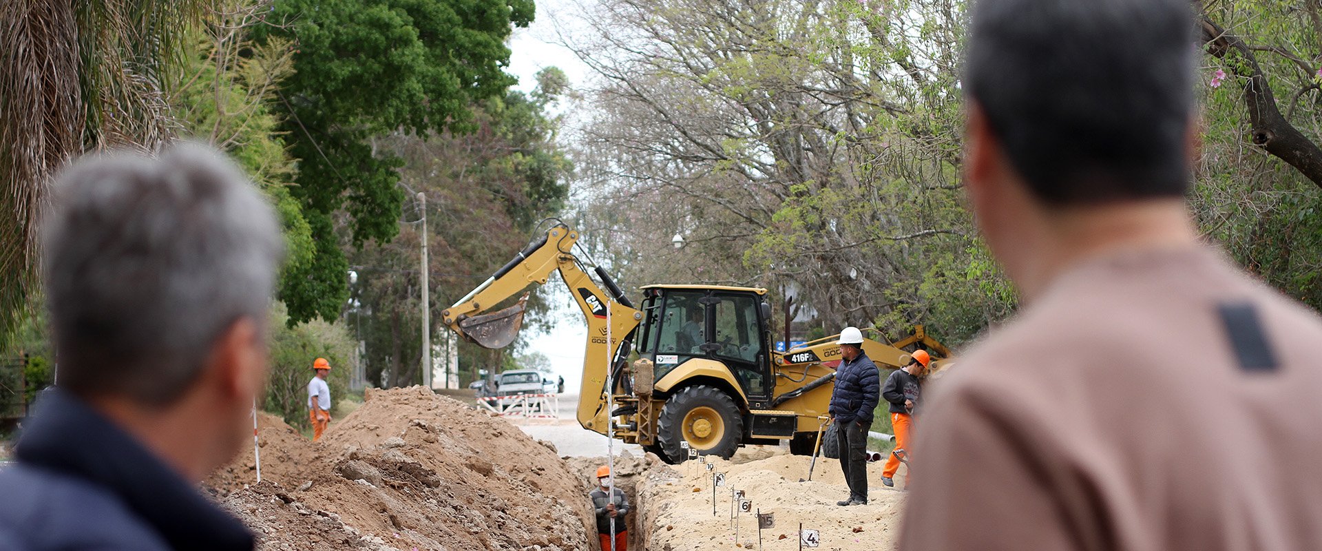 Recorrieron distintas obras que se llevan adelante en Paraná Campaña