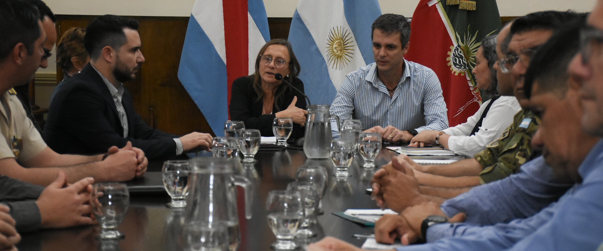 El gobierno monitoreó en Colón y Concordia la asistencia y apoyo para familias afectadas por la crecida del Uruguay