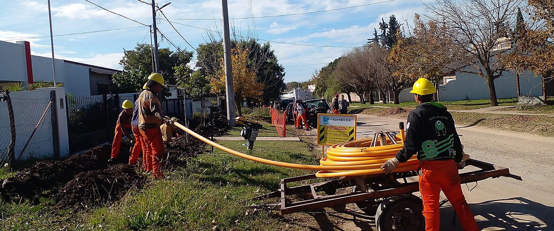 La provincia continúa garantizando el acceso al gas natural