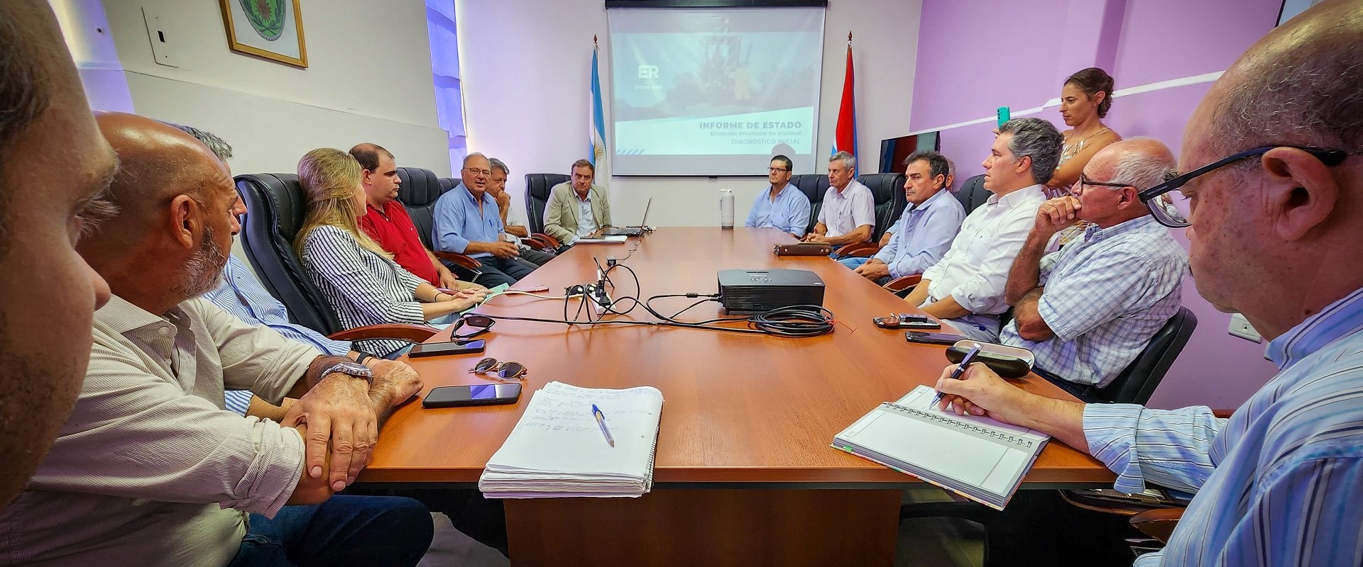 Vialidad y la Mesa de Enlace acordaron tareas conjuntas para mejoras de caminos productivos