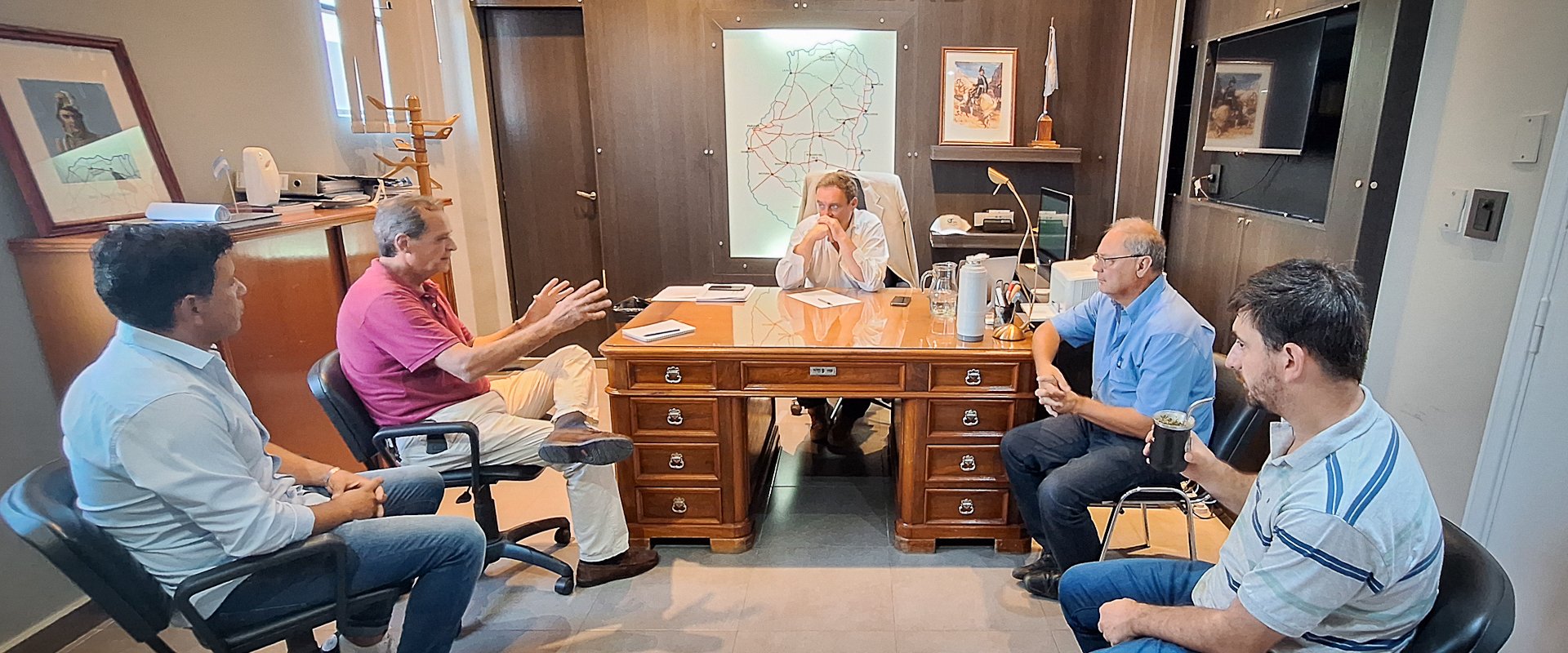 La provincia define acciones en el control de carga para el cuidado de caminos y rutas