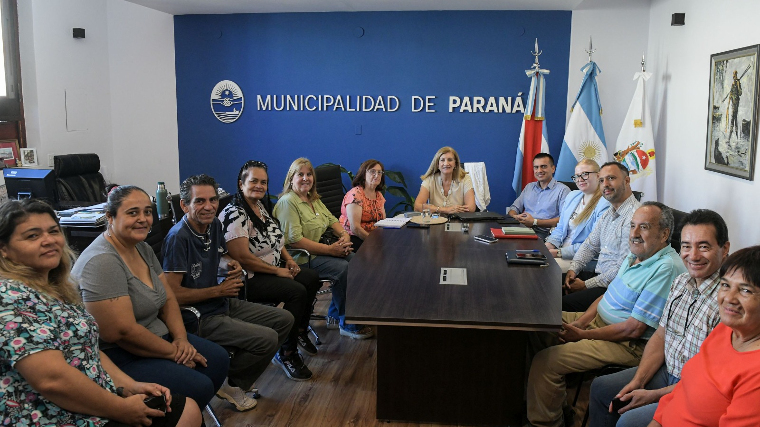 La intendenta Rosario Romero recibió a la Asamblea Ciudadana Vecinalista