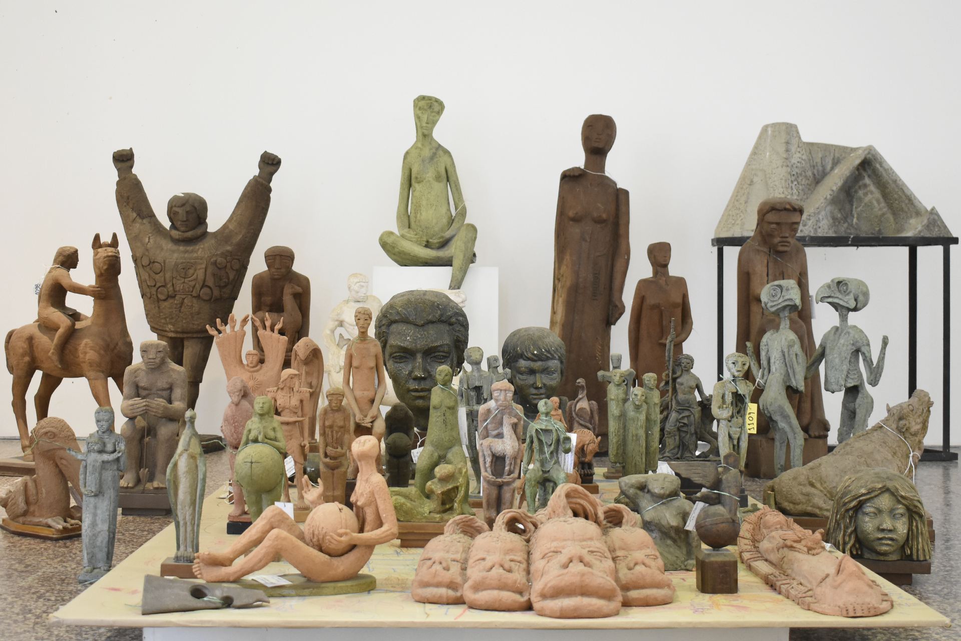 Se presenta una nueva selección de obras del escultor Francisco Marini en el Museo de Bellas Artes
