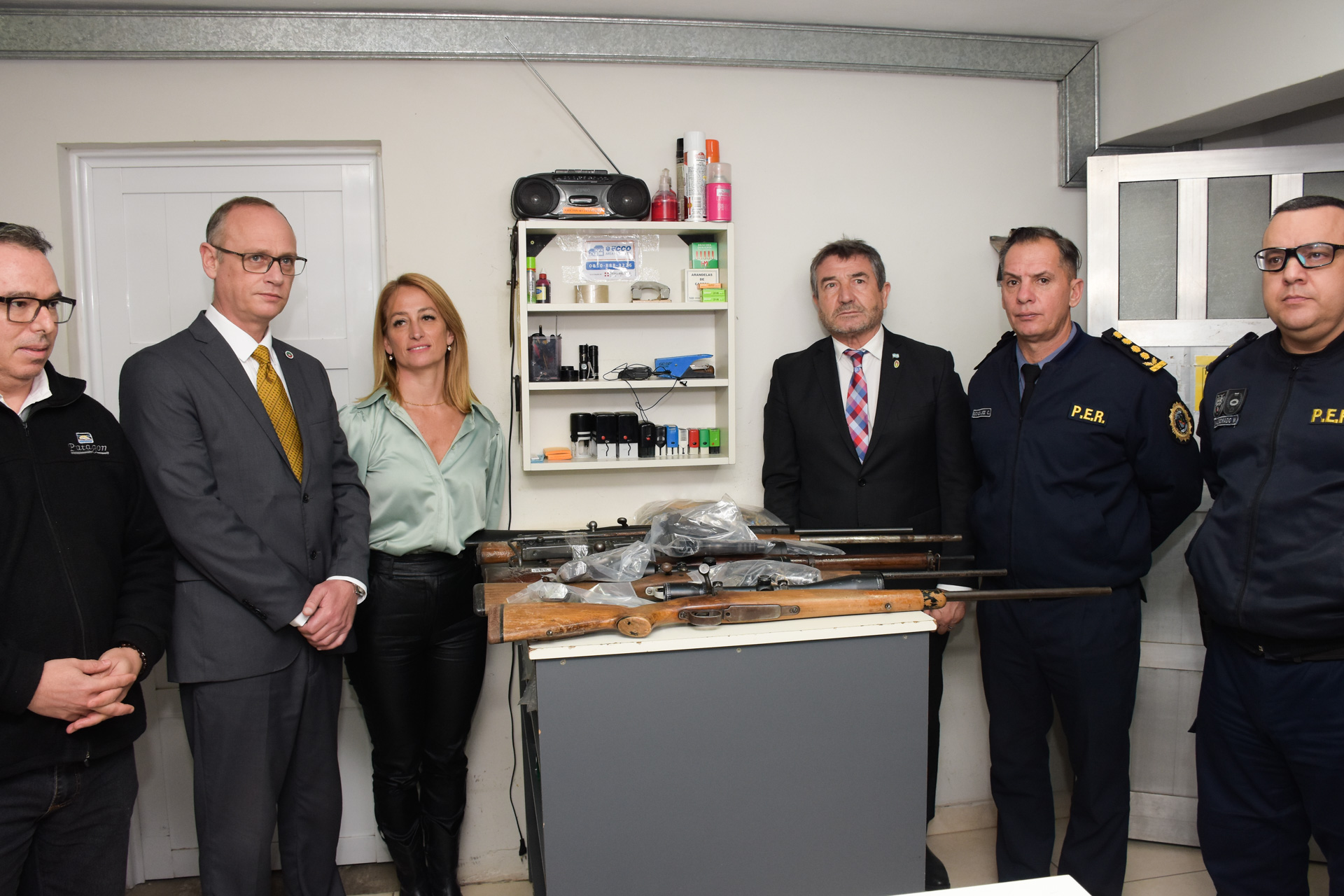 La Policía de Entre Ríos recibió armas que estaban en custodia del Poder Judicial