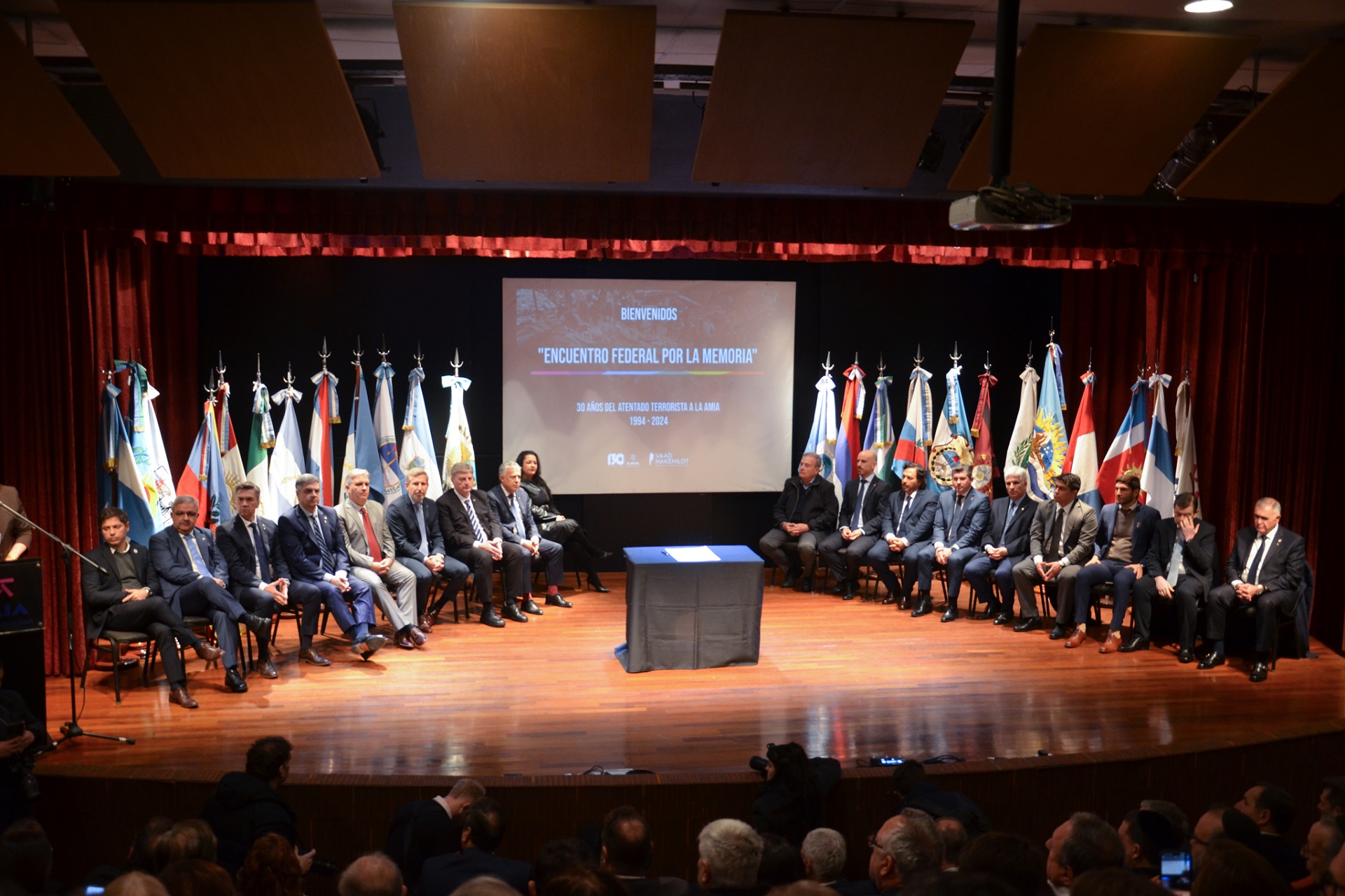 El gobernador participó del Encuentro Federal por la Memoria junto a sus pares de otras provincias