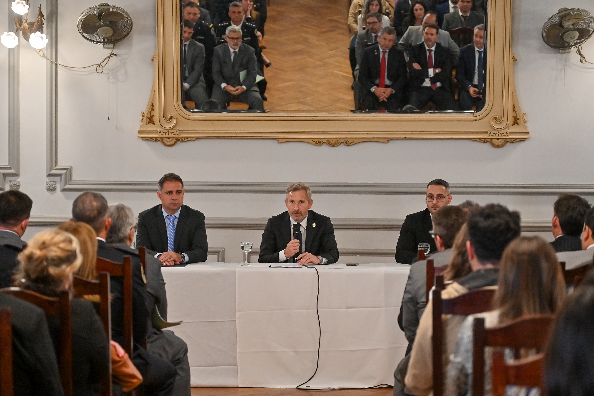 Frigerio participó de la apertura del Taller sobre Crimen Organizado Transnacional