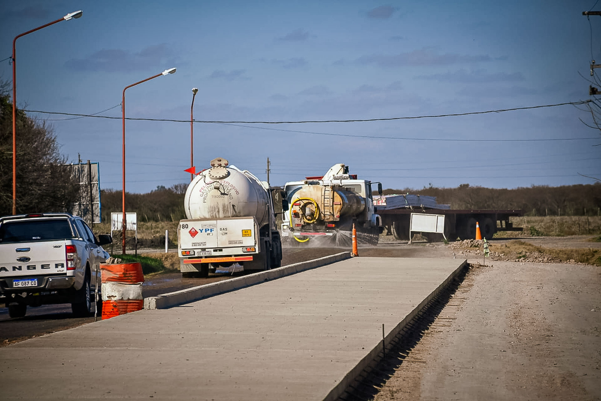 Reinician obras viales en los departamentos Paraná y Gualeguaychú