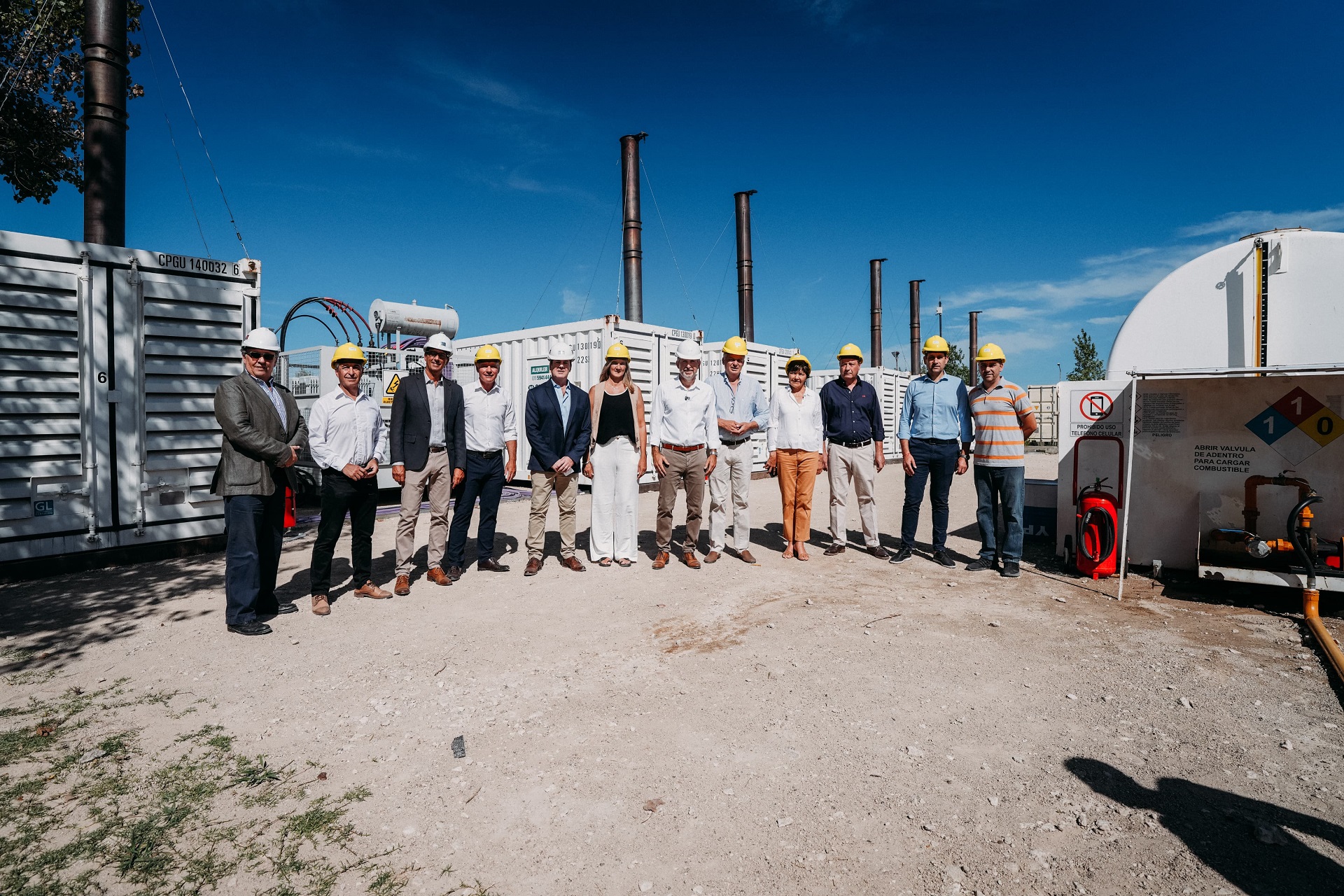 Frigerio destacó la inversión de la provincia en energía para generar más empleo y desarrollo