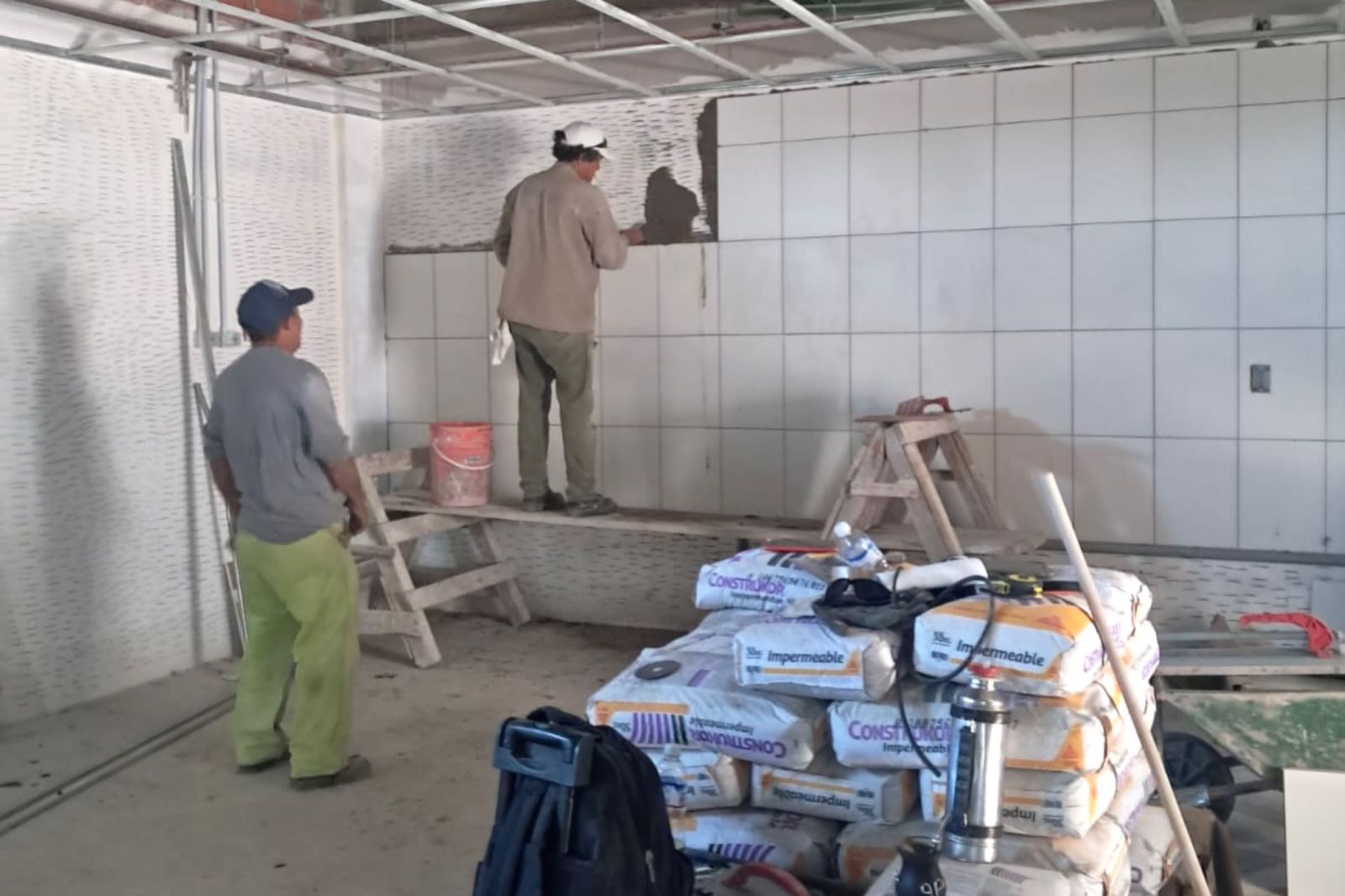 Se avanza en la construcción de la nueva Unidad de Terapia Intensiva en el hospital