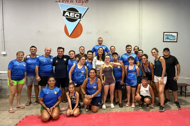 Entrerrianos participan en la concentración nacional de natación para nadadores con Síndrome de Down