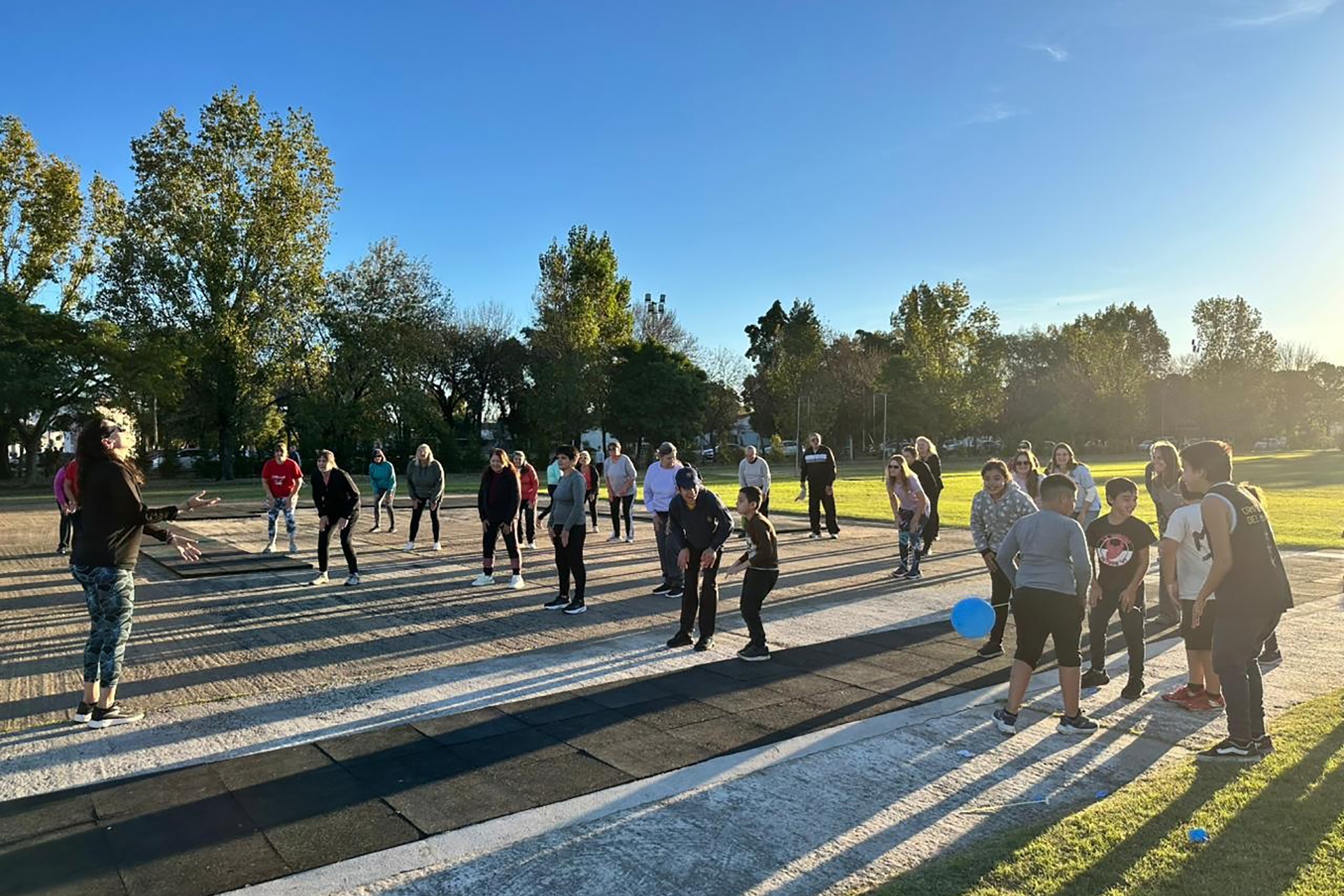 Alumnos de Crespo vivieron una jornada deportiva