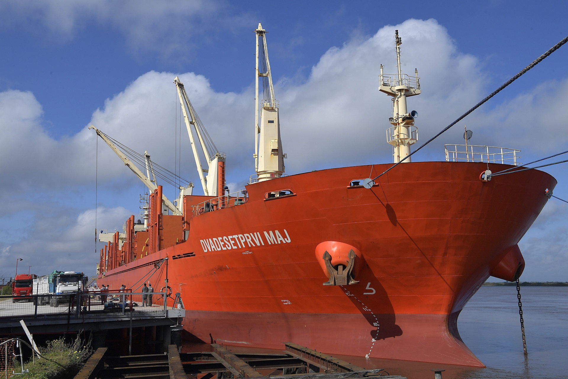 El puerto de Ibicuy se consolida como plataforma estratégica para la exportación de ganado en pie