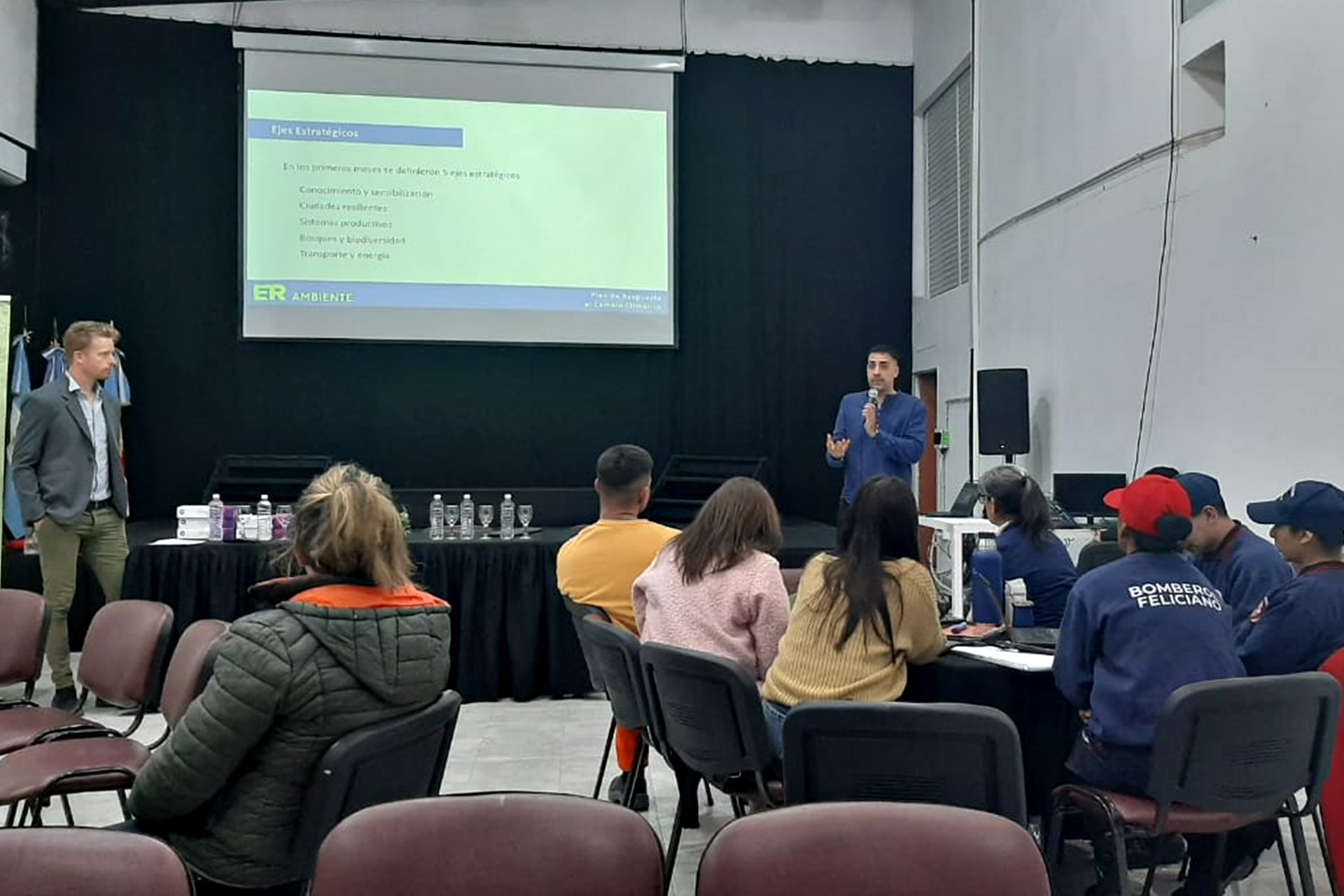 El Gobierno provincial realizó en Feliciano un nuevo foro del plan de Respuesta al Cambio Climático