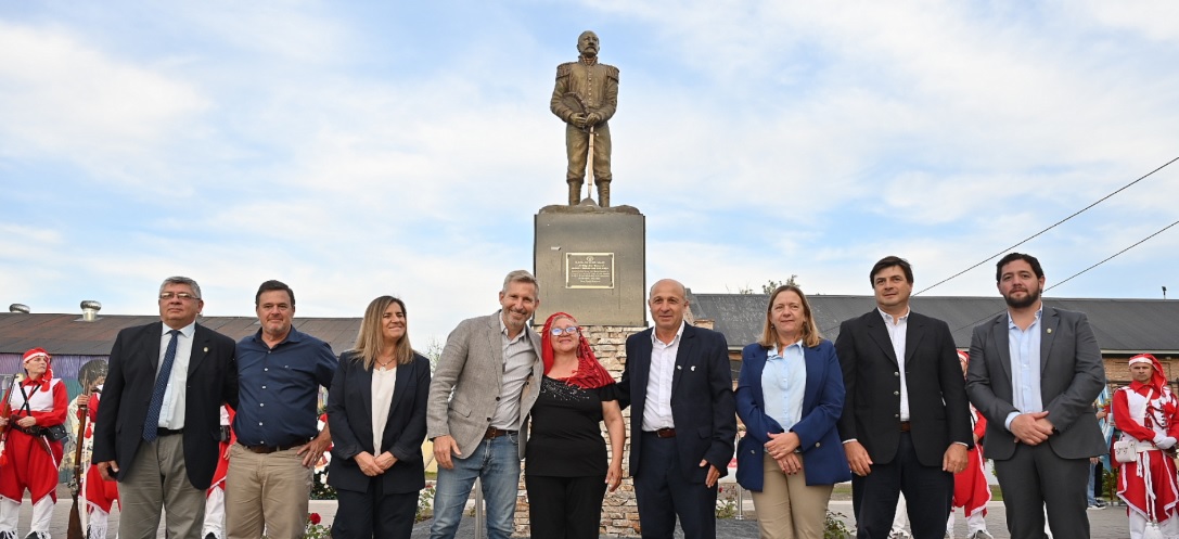 Frigerio participó del acto central por el 113° aniversario de General Galarza