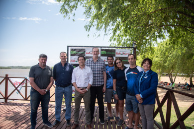 El Campeonato Argentino de Remo Máster se realiza por primera vez en Entre Ríos