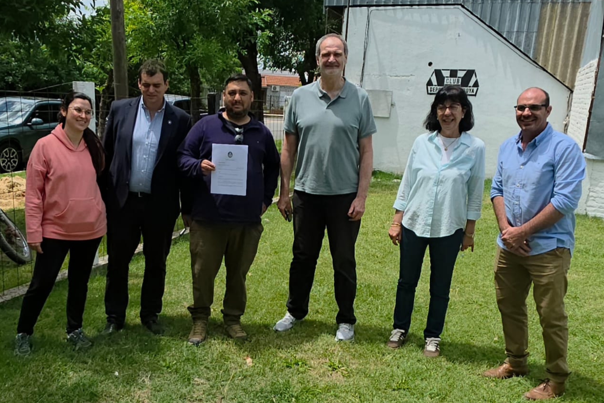 El gobierno fortalece los vínculos con instituciones deportivas del departamento Nogoyá