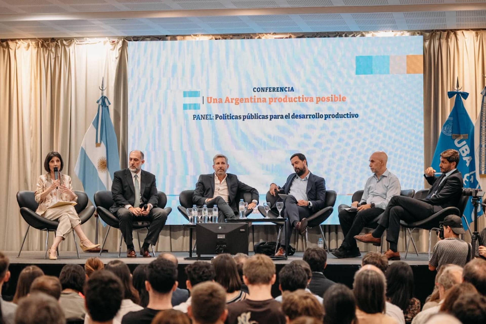 “Trabajamos para potenciar la industria del conocimiento”, afirmó Frigerio en la UBA